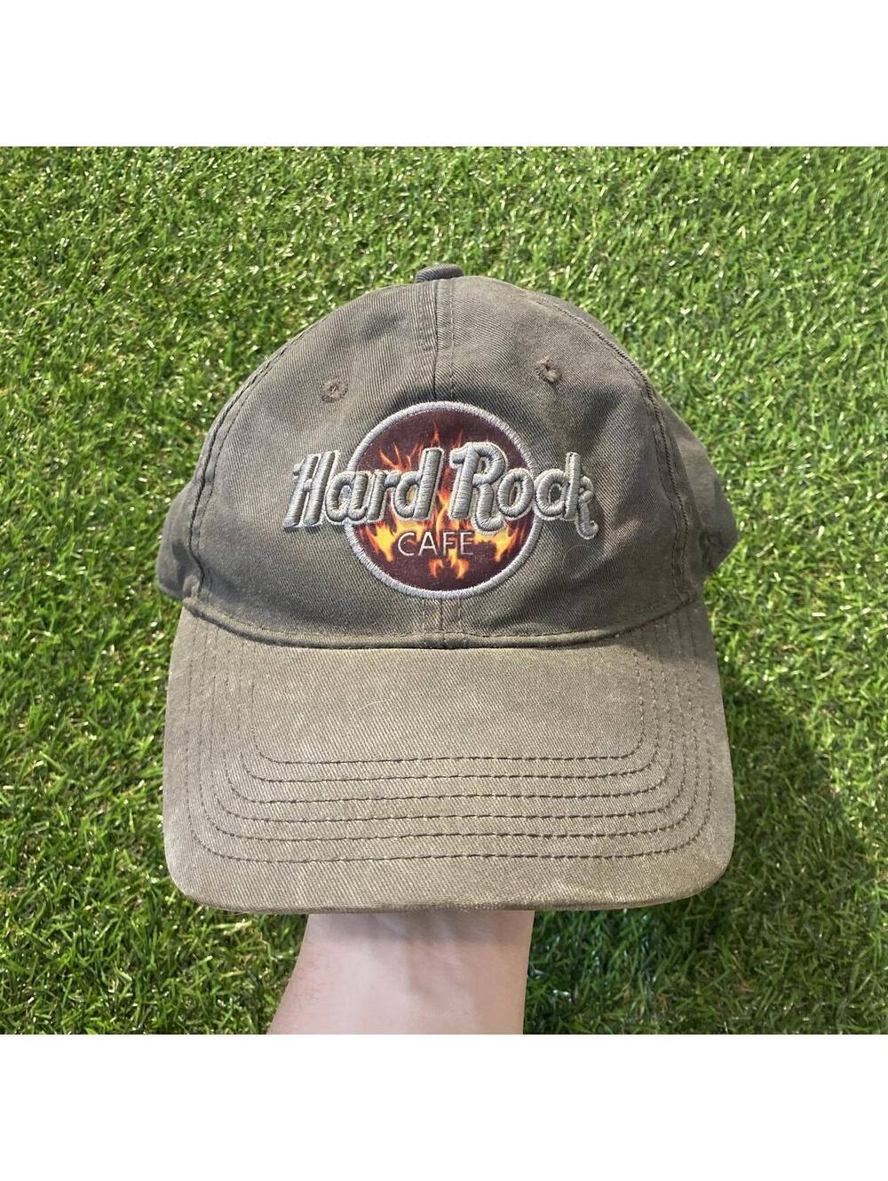Hard Rock Cafe Memphis olive green baseball cap